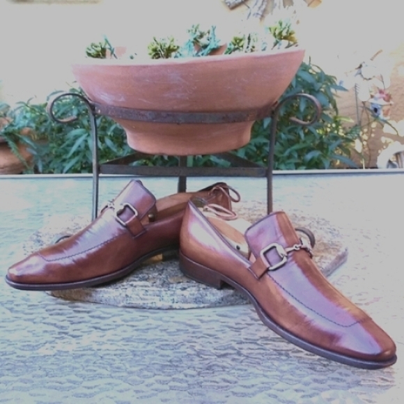 🆕 !!!!!!SOLD!!!!!!!!!  Gucci Horsebit Slip On Brown Loafers - Picture 5 of 10